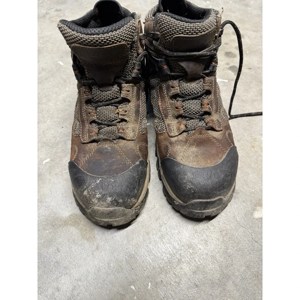 Timberland PRO Brown Hyperion Alloy Toe Waterproof Work Hiker Boot Men's Size 11